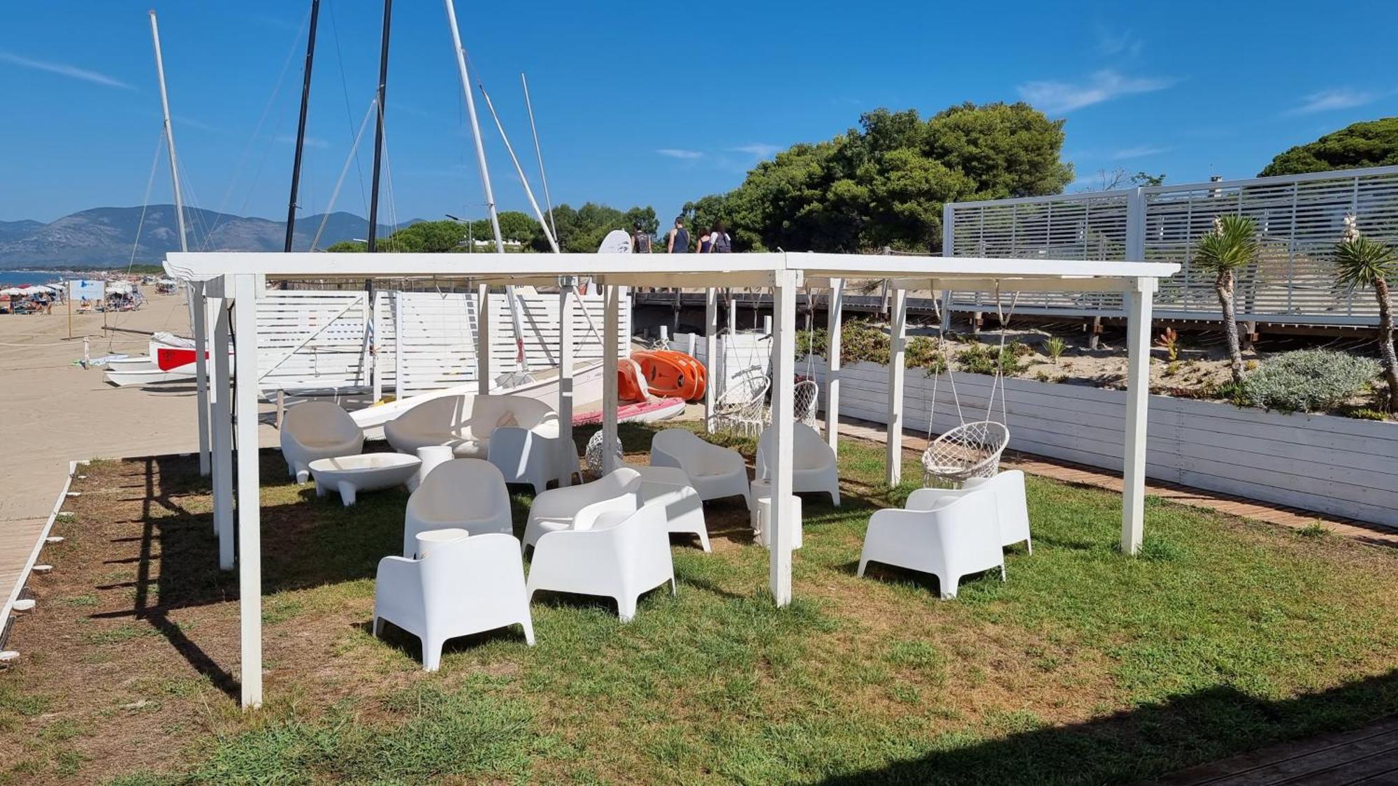Bellissima Villa Fronte Mare Bandiera Blu Sperlonga Exteriör bild